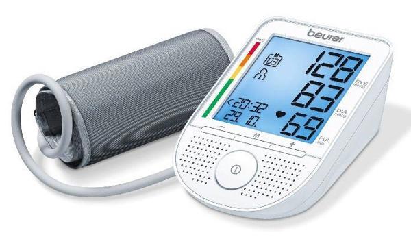 Tensiometru electronic de brat cu mesaj vocal, BM49, Beurer