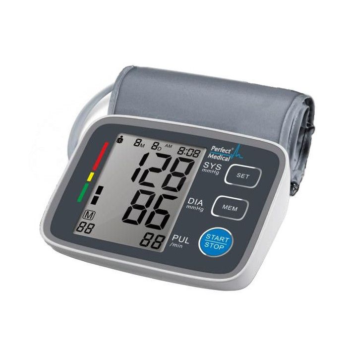 Tensiometru de brat cu adaptor priza, Perfect Medical  