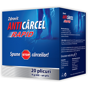 Zdrovit Anticarcel Rapid, 20 plicuri